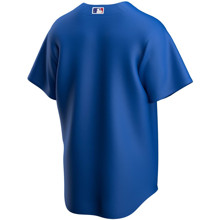 NIKE Men Chicago Cubs Royal Blue Alternate Replica Blank Jersey product image 3, provided for visual reference and product