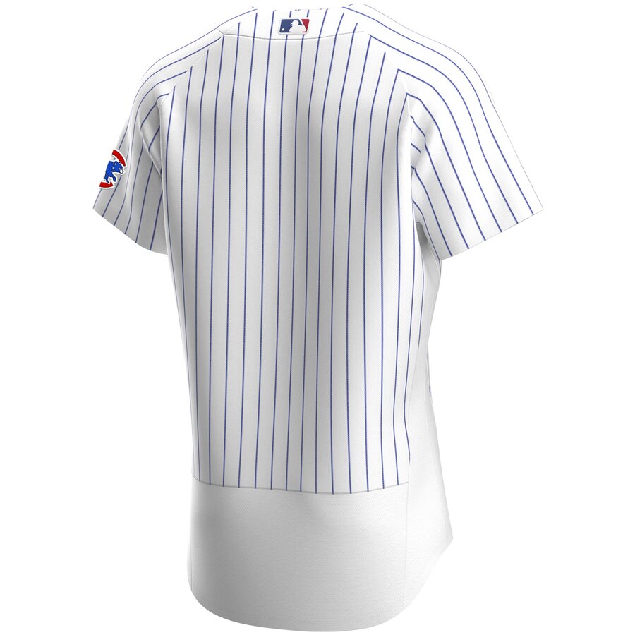 Chicago Cubs Nike White Home Authentic Official Team Jersey for Men product image 3, provided for visual reference and