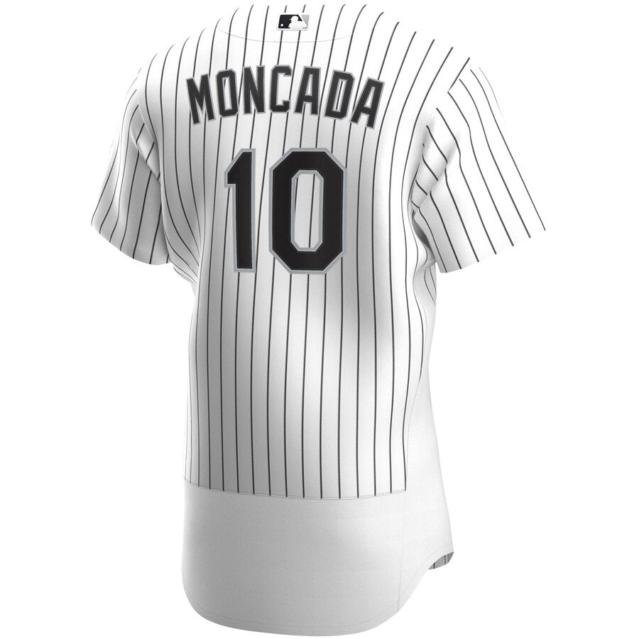 Chicago White Sox Yoan Moncada Nike White Home Authentic Player Jersey for Men product image 3, provided for visual
