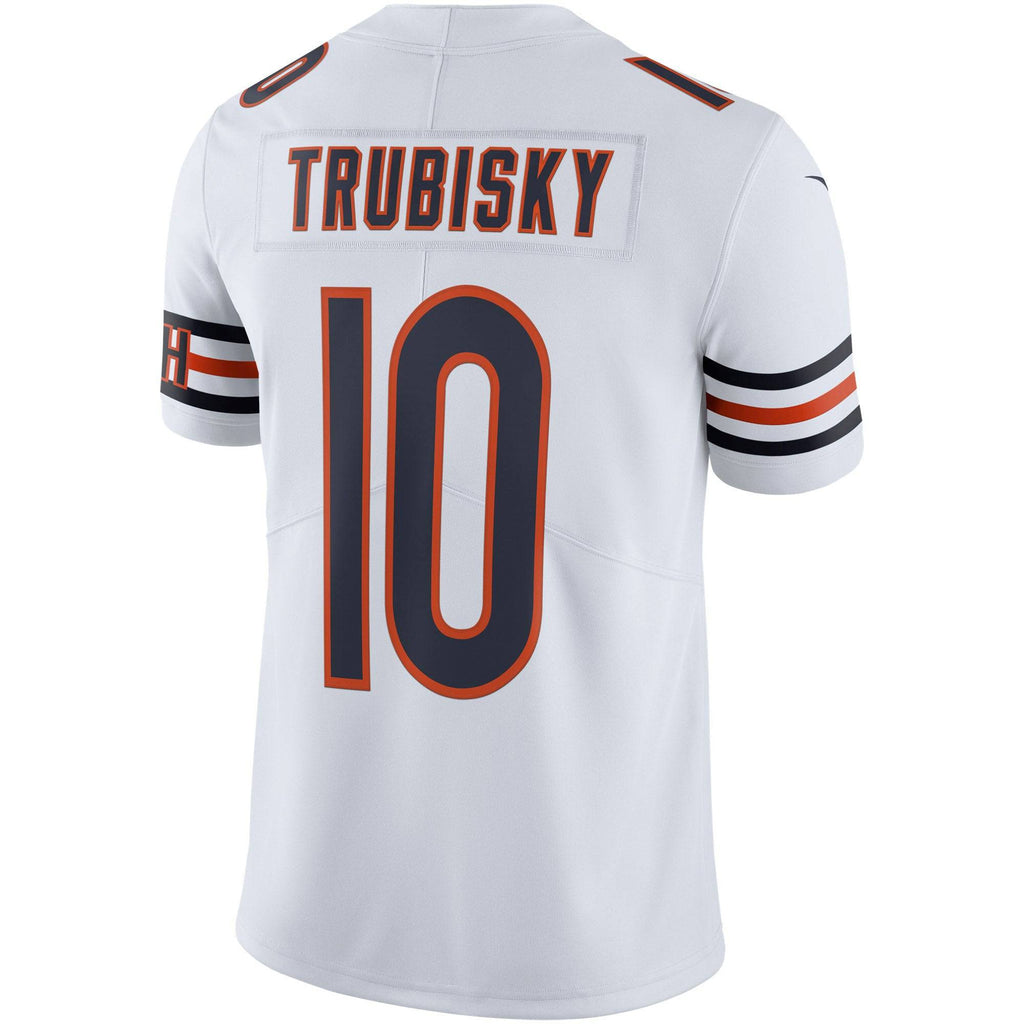 Chicago Bears Mitchell Trubisky Nike White Vapor Untouchable Limited Jersey for Men product image 2, provided for visual