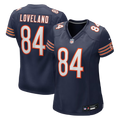 Chicago Bears Colston Loveland Nike Navy Team Color Game Jersey for Women product image 1, provided for visual reference and
