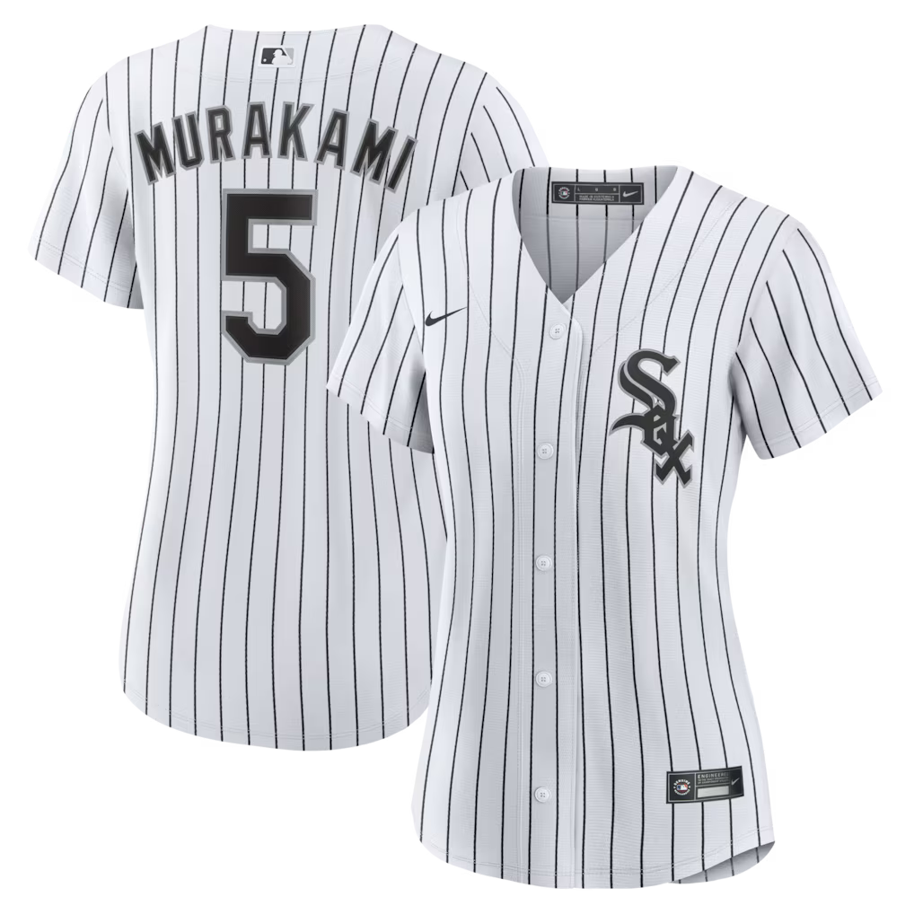 Munetaka Murakami Chicago White Sox Nike White Home Replica Team Jersey for Women product image 1, provided for visual