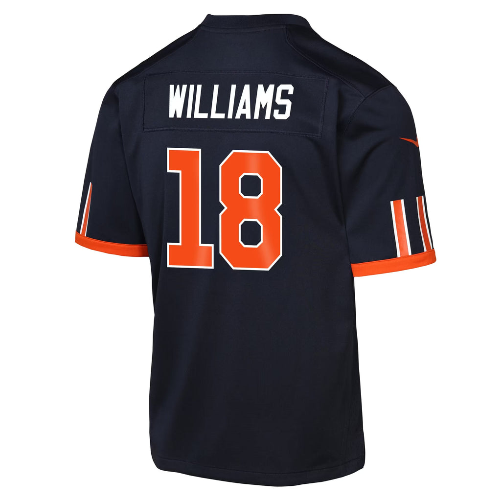Youth Caleb Williams Chicago Bears Navy 2026 Rivalries Collection Nike Game Jersey product image 3, provided for visual