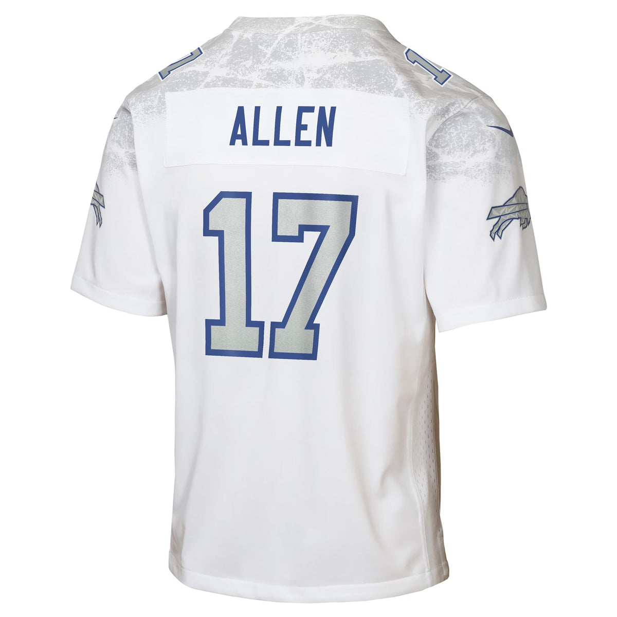 Youth Josh Allen Buffalo Bills White Rivalries Collection Nike Game Jersey product image 3, provided for visual reference